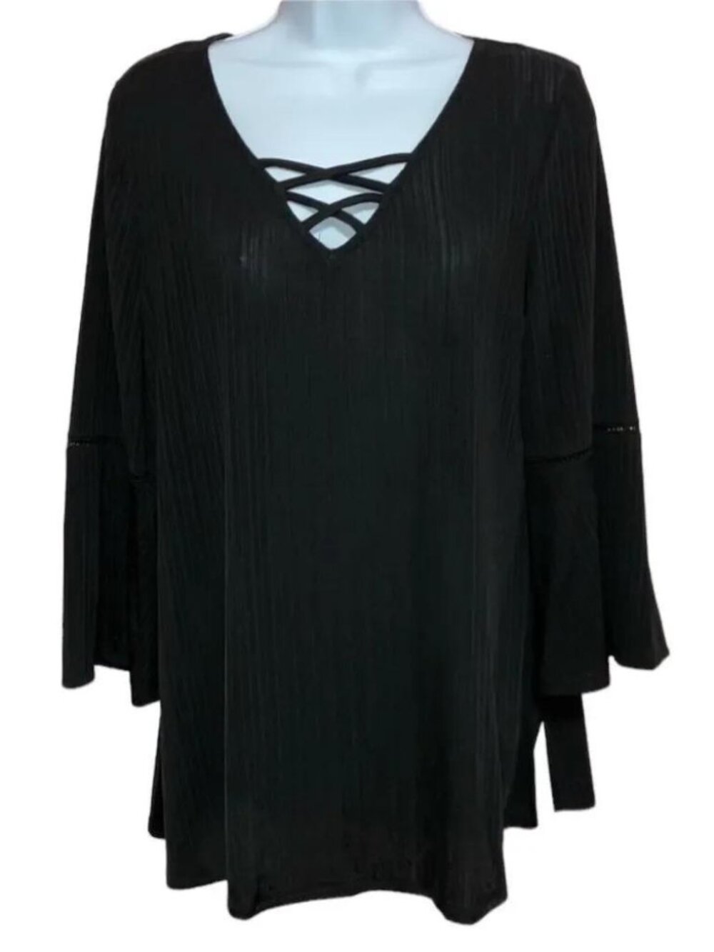 Dana Buchman Black Blouse